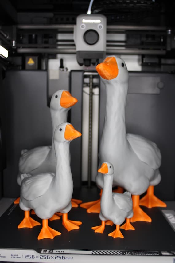 3D Printed 4-legged Goose - Etsy 3D Printed 4-legged Goose - Etsy
