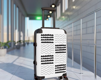 Koffer | Reisetasche | Robuster weißer Koffer | Flughafenkoffer