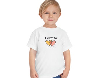 Toddler Sister Shirt little Sister Excited Sister By Heart