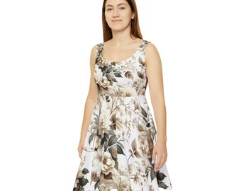 Robe patineuse Blissful Flower pour femme