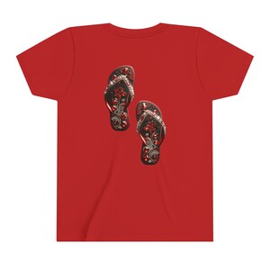 Flip Flops Q-Tee - Jugend Kurzarm T-Shirt