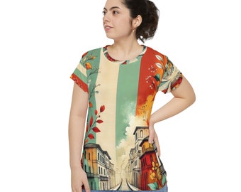Italy Love Women&#39;s Short Sleeve Shirt