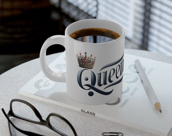 Crowned Queen - Jumbo Mug, 20oz