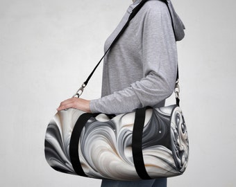 Silver Pearl Duffel Bag