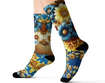 Happiness - Chaussettes Sublimation