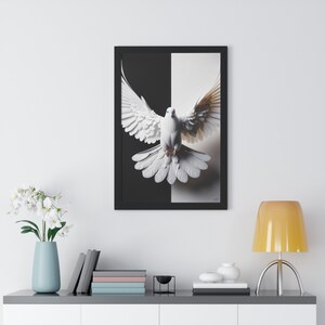 The Dove - Framed Print - Wall Art