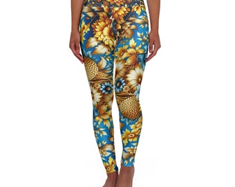 Glück hoch taillierte Leggings