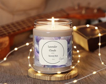 Lavender Clouds - Scented Soy Candle, 9oz