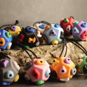 Mini Climbing Hold Keychain | Bouldering Ball Fidget Toy | Rock Climbing Gift for Climbers & Boulderers