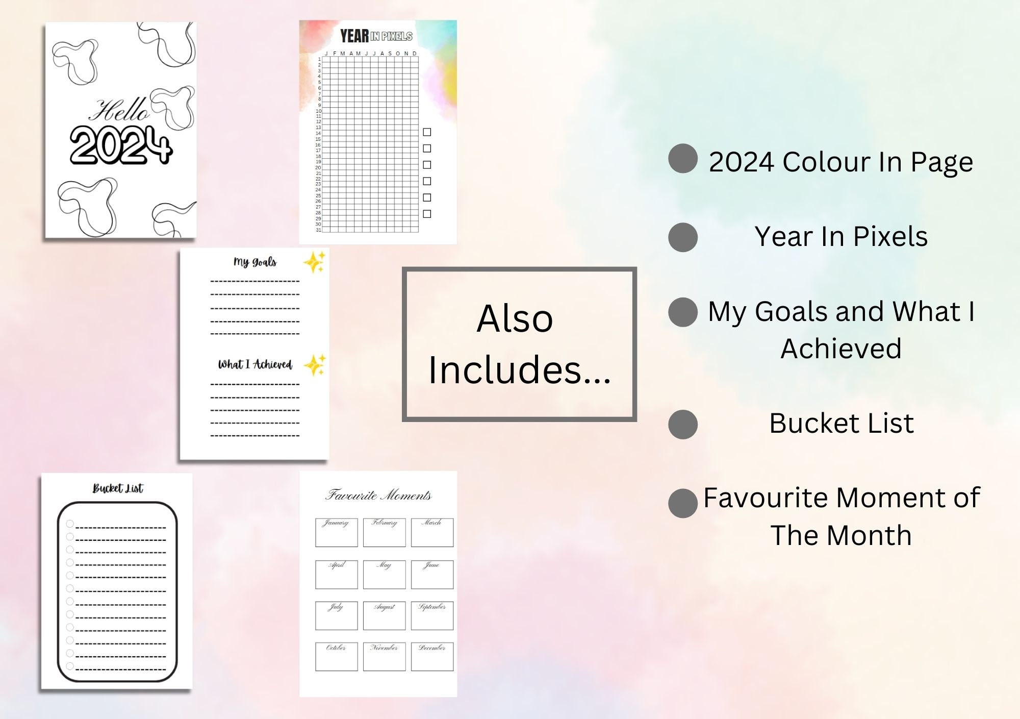 PDF Ultimate Bullet Journal Spreads 2023 Etsy