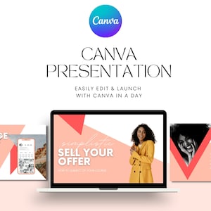 Canva Webinar Slide Deck | Course Creator Template | Powerpoint Presentation Template | Masterclass Template | Pitch Deck Presentation