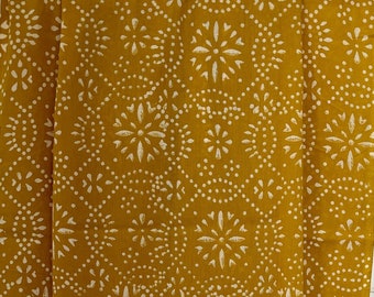 Handblok bedrukte katoenen sarong, strandpareo, strandbedekking, sarongrok, strandsarong, sarong voor dames, katoen, 42-inch X 72-inch