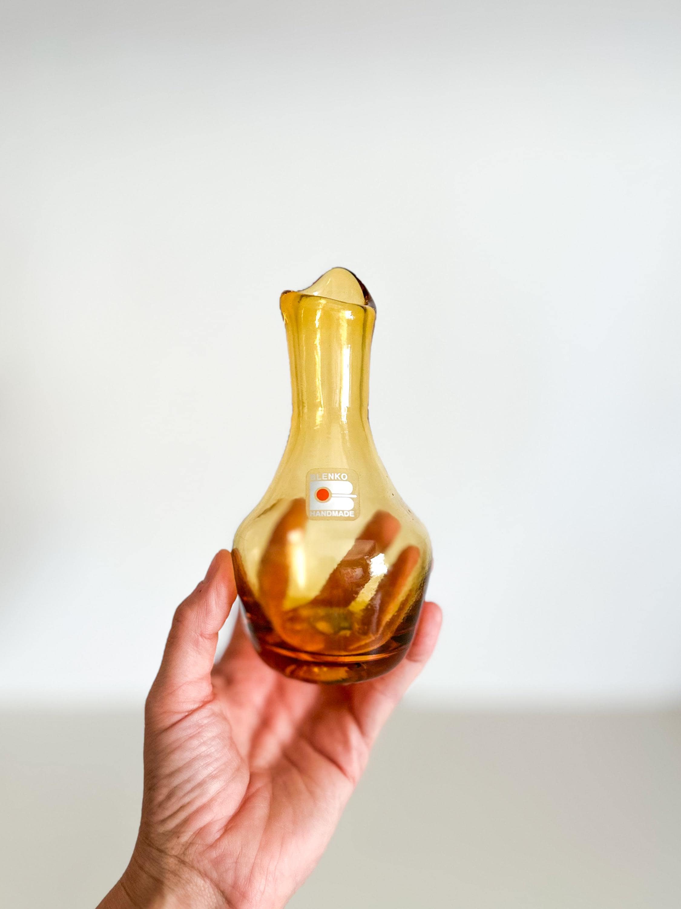 Vintage Blenko Vase - Etsy