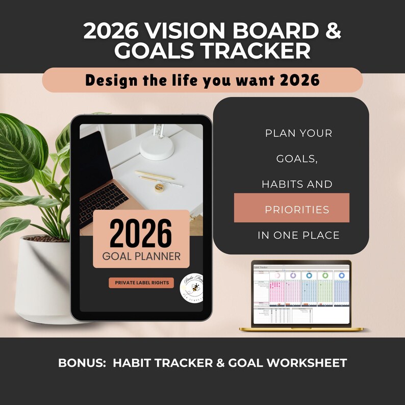 2026 Goal Planner Printable | Printable 2026 Life Planner | Digital ...