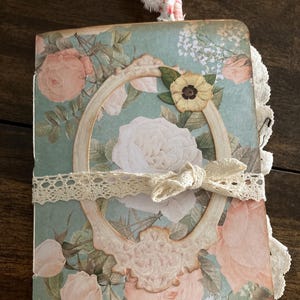 Handmade Vintage Flora Journal
