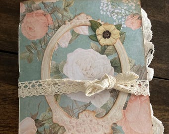 Handmade Vintage Flora Journal