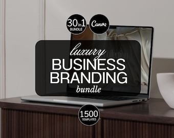 1500 Small Business Branding Bundle | Small Business Branding Kit | Small Business Bundle | Small Business Branding Templates | DIY Branding