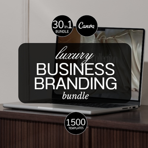 1500 Small Business Branding Bundle | Small Business Branding Kit | Small Business Bundle | Small Business Branding Templates | DIY Branding