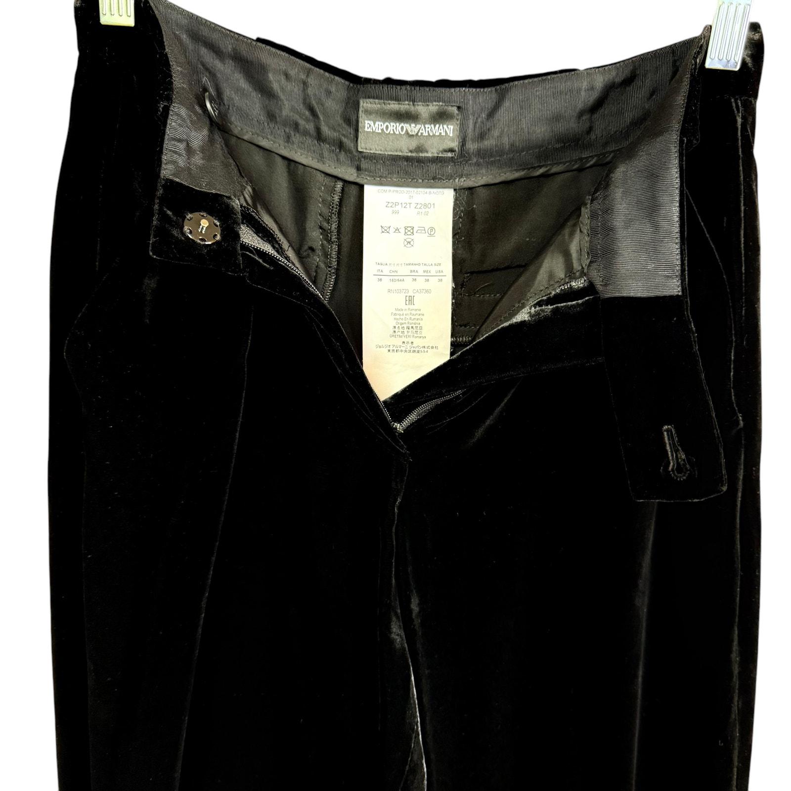 Armani Velvet Pants - Etsy
