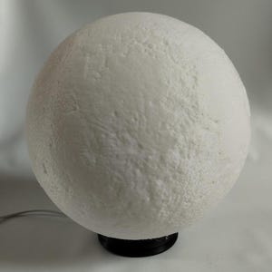 Moon lamp - Moon-shaped bedside table lamp, soft and luminous decorative accent, unique gift for bedroom and living room image 6