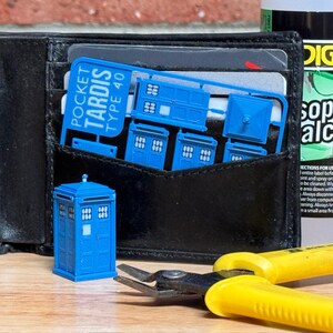 TARDIS - Kit Card - Doctor Who - Unique Sci-Fi Gift for Fans & Collectors image 6
