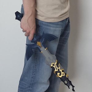 Zelda Master Sword Replica - The Legend of Zelda: Tears of the Kingdom Collectible, Game Decor, Gift for Fans