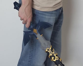 Zelda Master Sword Replica - The Legend of Zelda: Tears of the Kingdom Collectible, Game Decor, Gift for Fans