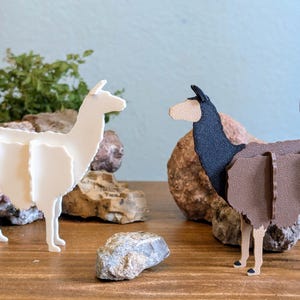 Lama - Modello da assemblare - Kit Card