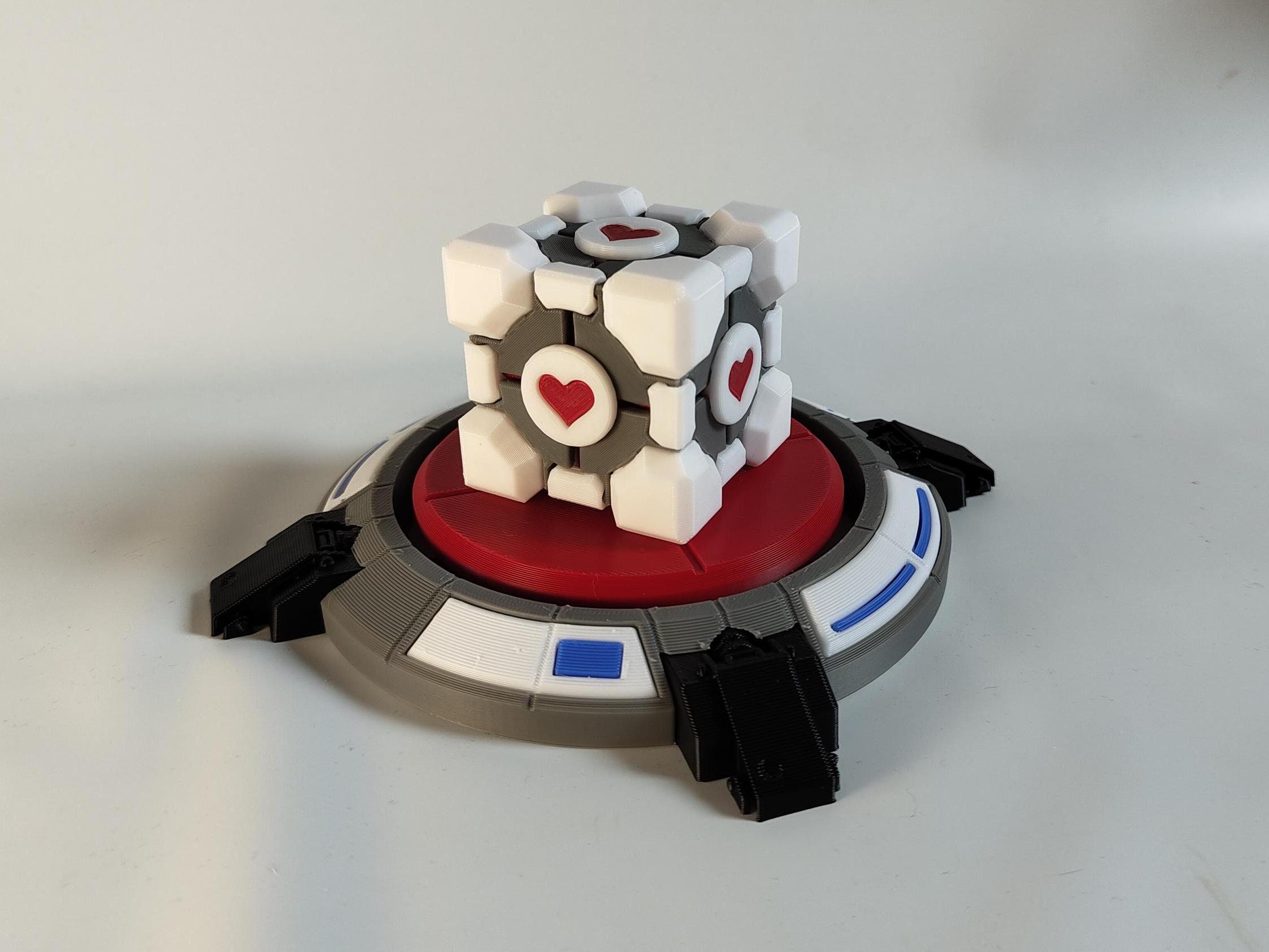 Companion cube - Etsy México, image size:2249x1687