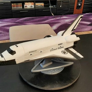 NASA Space Shuttle Endeavor Model - Detailed NASA Collectible & Educational Decor for Space Enthusiasts image 7