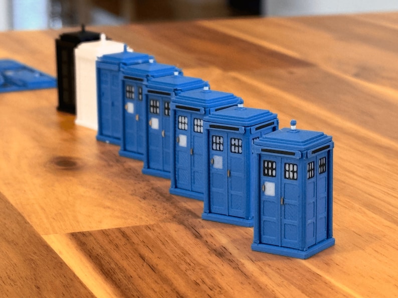 TARDIS - Kit Card - Doctor Who - Unique Sci-Fi Gift for Fans & Collectors image 4