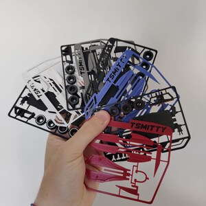 F1 Kit Card for Racing Enthusiasts, Customizable Motorsport DesignGift Idea image 2