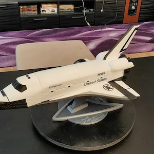 NASA Rocket Booster Pack & Space Shuttle Endeavor Model - Educational Space Toy Gift for Kids image 8