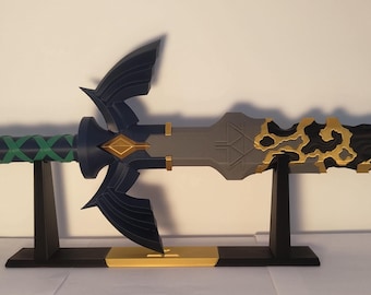 Zelda Master Sword Replica - The Legend of Zelda: Tears of the Kingdom Collectible, Game Decor, Gift for Fans