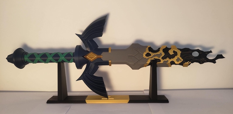 Zelda Master Sword Replica - The Legend of Zelda: Tears of the Kingdom Collectible, Game Decor, Gift for Fans image 2