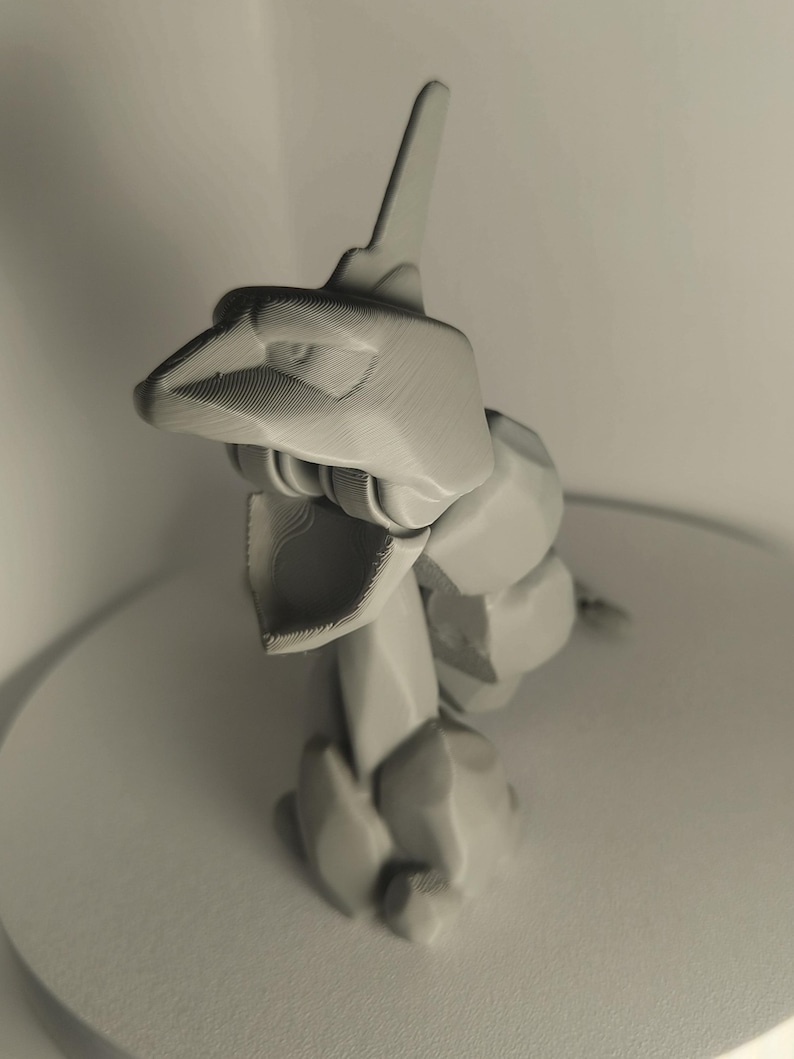 Figura coleccionable de Pokémon Onix, regalo para fans, figura de serpiente de roca, decoración imagen 2