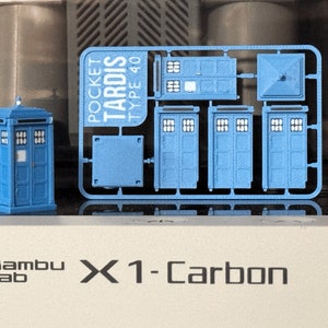 TARDIS - Kit Card - Doctor Who - Unique Sci-Fi Gift for Fans & Collectors image 5