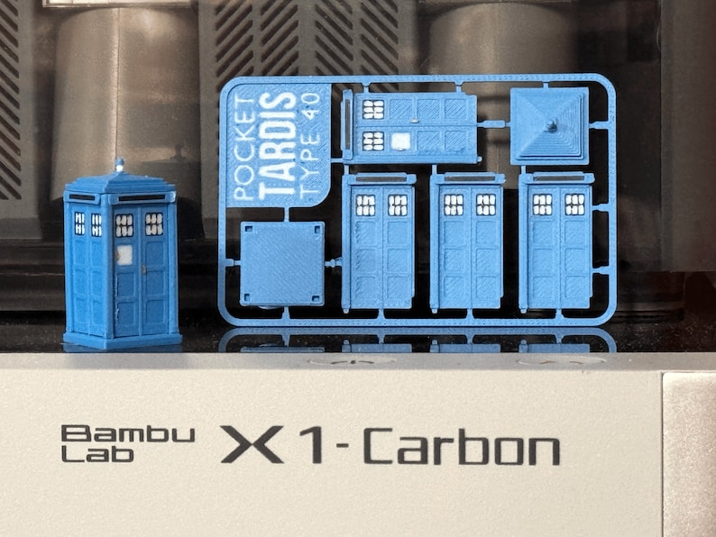 TARDIS - Kit Card - Doctor Who - Unique Sci-Fi Gift for Fans & Collectors image 5
