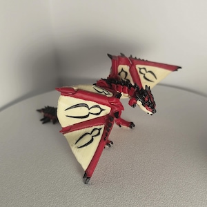 Monster Hunter Rathalos Figurine - Detailed Hand-Painted Collectible Dragon Model, Gamer Gift, Display Decor, Anime & Video Game Memorabilia image 4