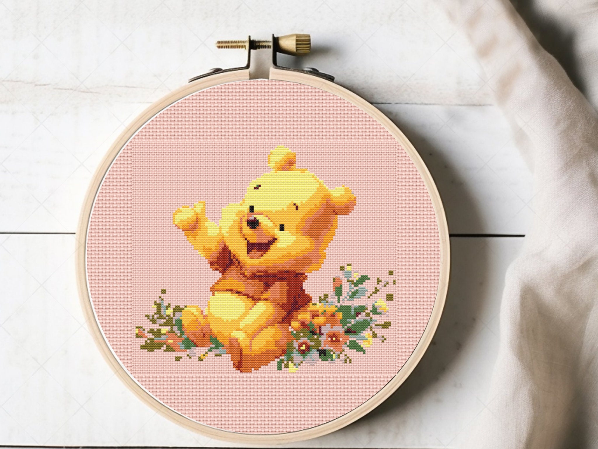 winnie the pooh cross stitch pattern
