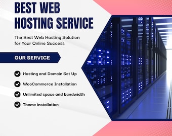 Web Hosting and Domain for 1 Year
