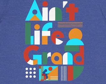 Aint Life Grand Unisex Jersey Short Sleeve Tee