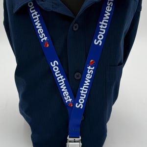 Southwest Airlines Seat Belt Buckle Lanyard Pilot Boeing  737-700 737-800 Max 8
