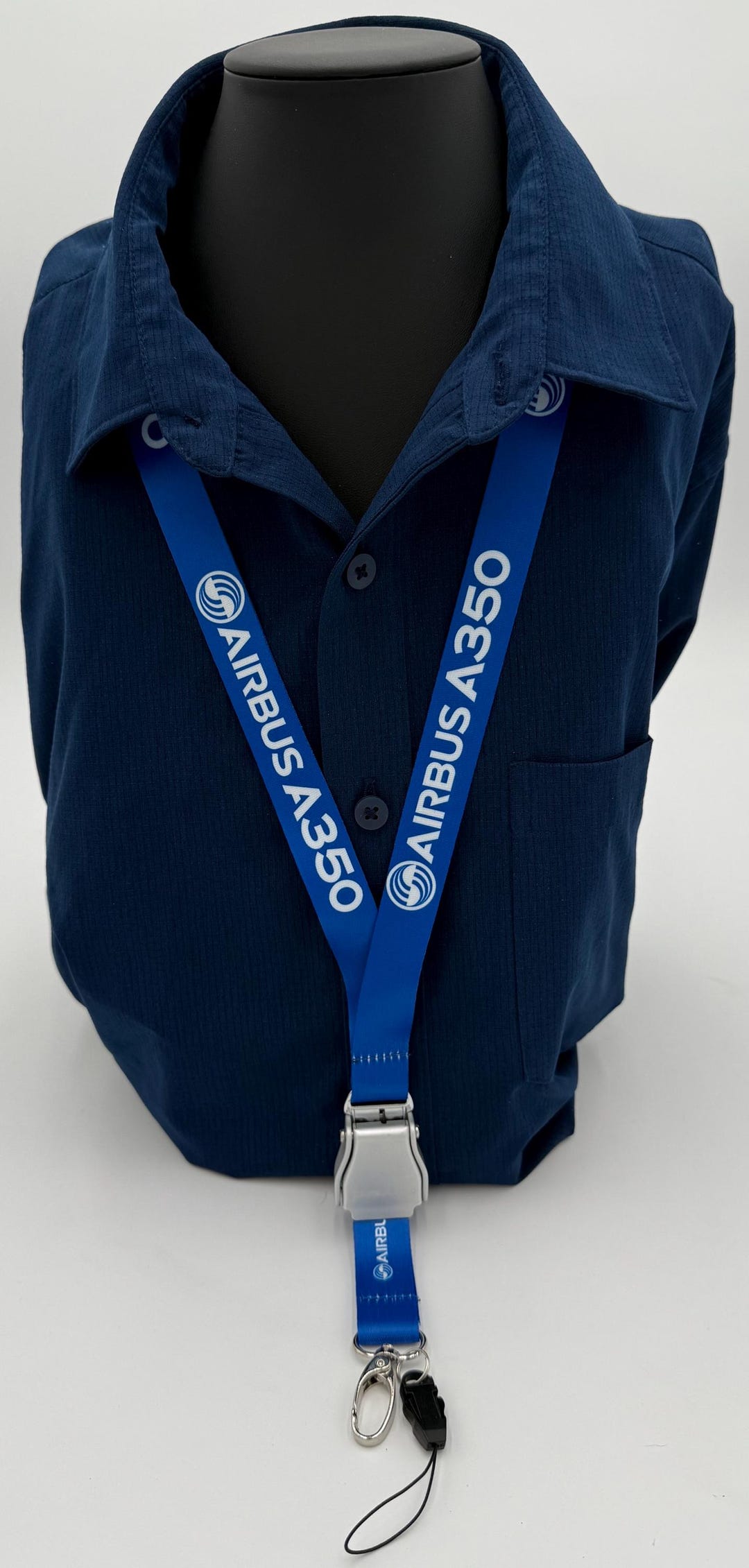 Delta Airlines Seat Belt Lanyard 717 737 757 767 A321 A220 A330 A350 CRJ White E - Foto 4