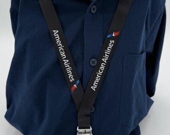 アメリカン航空 AA シートベルトランヤード ボーイング エアバス 高品質