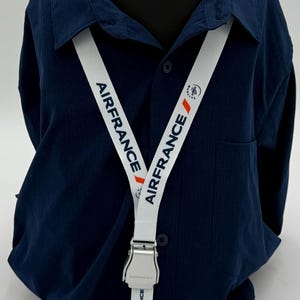 Air France Seat Belt Lanyard A220, A320, A321, A319, A350, 787, A330, 777,