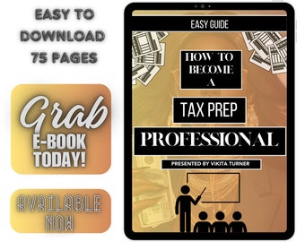 How to become a Tax Professional Digital Book