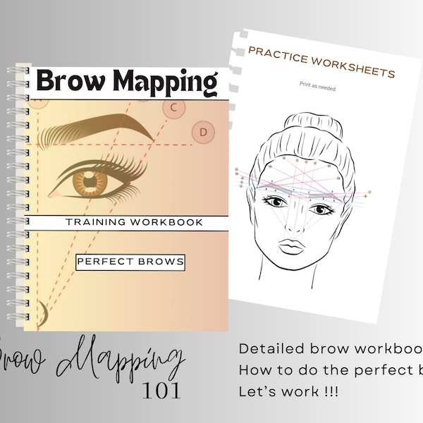 Brow Mapping 101 E-book Digital Download