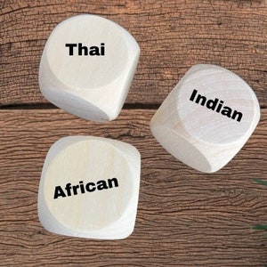 Personalized Dice| Date night dice| Chore dice| Decision dice| Holiday gift| Couples Gift| Birthday| Unique gift