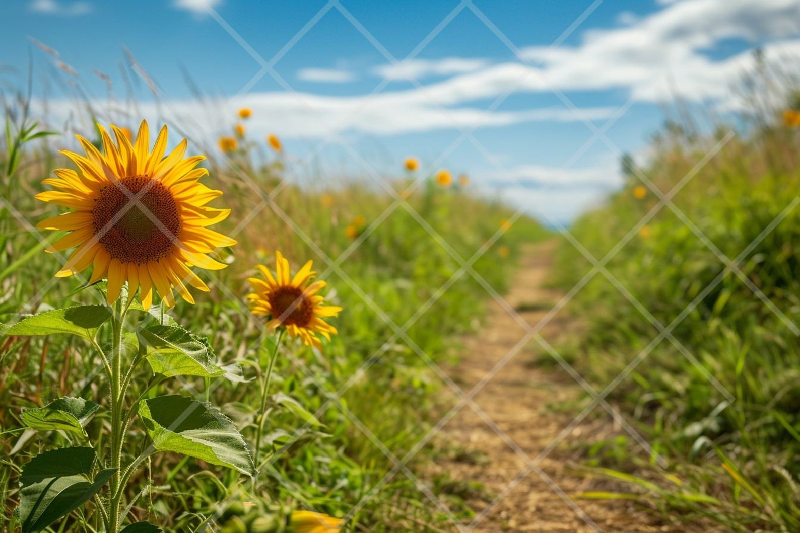 Outdoor Digital Backdrop, Country Backdrop, Sunflower Backdrop ...